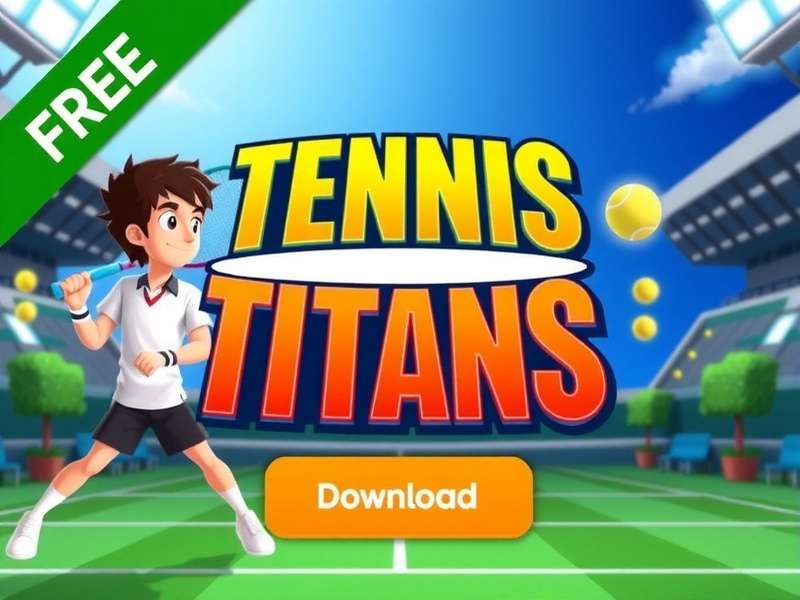 Tennis Titans Download Button Tennis Titans Download Button